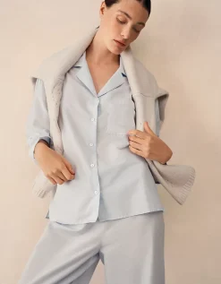 Cotton Silk Relaxed Pyjama Set
