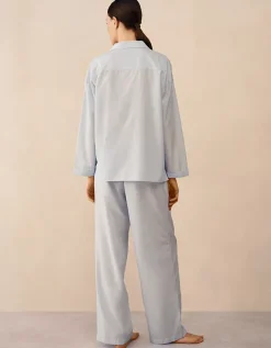Cotton Silk Relaxed Pyjama Set