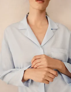 Cotton Silk Relaxed Pyjama Set