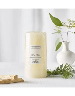 Fir Tree Pillar Candle – Medium