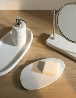 Larton Marble Pebble Plate – Large