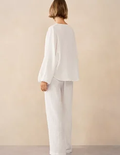 Organic Double Cotton Gauze Boho Pyjama Set