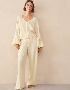 Organic Double Cotton Gauze Boho Pyjama Set