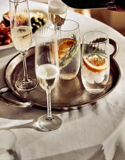 Skye Optic Champagne Flutes – Set of 4
