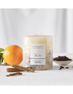 Winter Botanical Candle – Medium