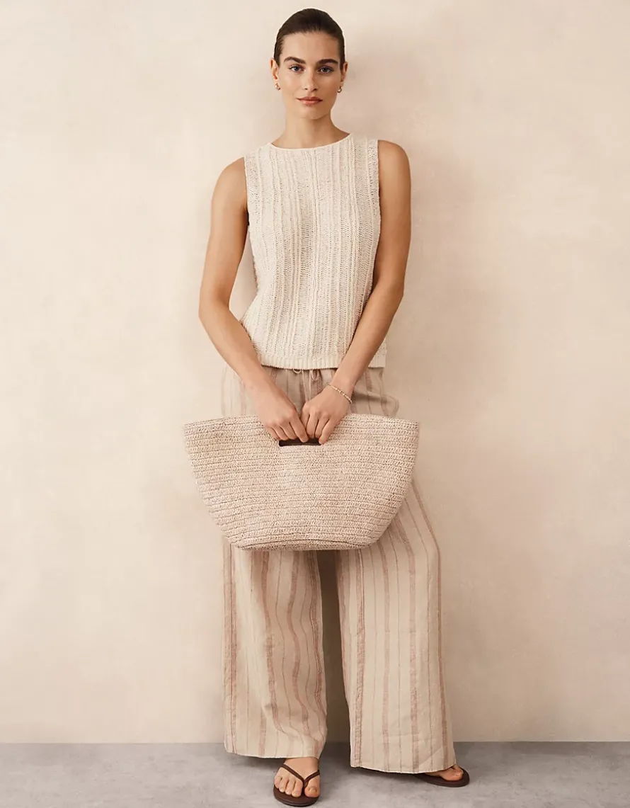 Woven Basket Bag