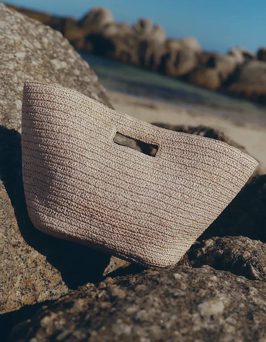 Woven Basket Bag